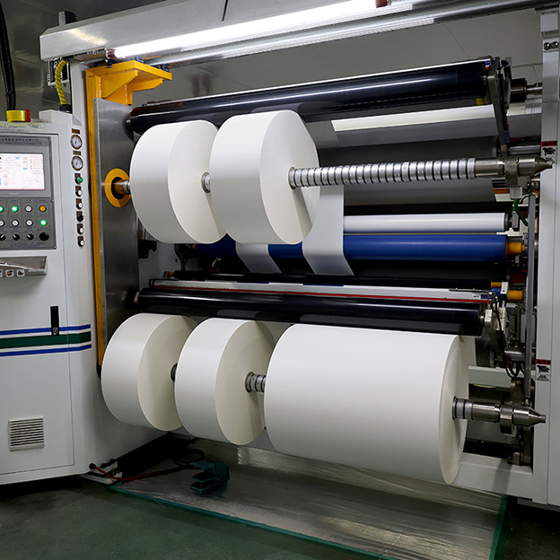 Custom Service Matt White PP Acrylic Adhesive Paper Film Jumbo Roll