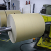 Environmentally friendly self-adhesive labels made of kraft paper in jumbo rolls