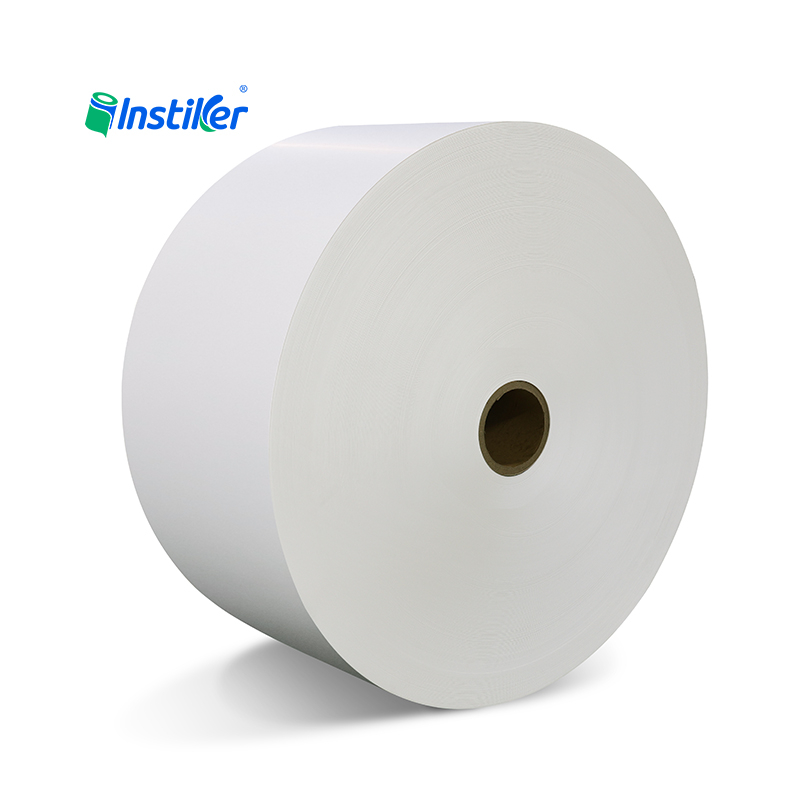 Wholesale of High Quality 54μ Matte White PP Solvent 60g White Glassine
