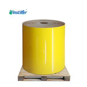 Wholesale of High Quality 50μm Yellow PET Solvent 60g White Glassine