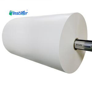 85μ White PE Film Acrylic Adhesive 60g Glassine Liner Waterproof Labels for Industrial Outdoor Use