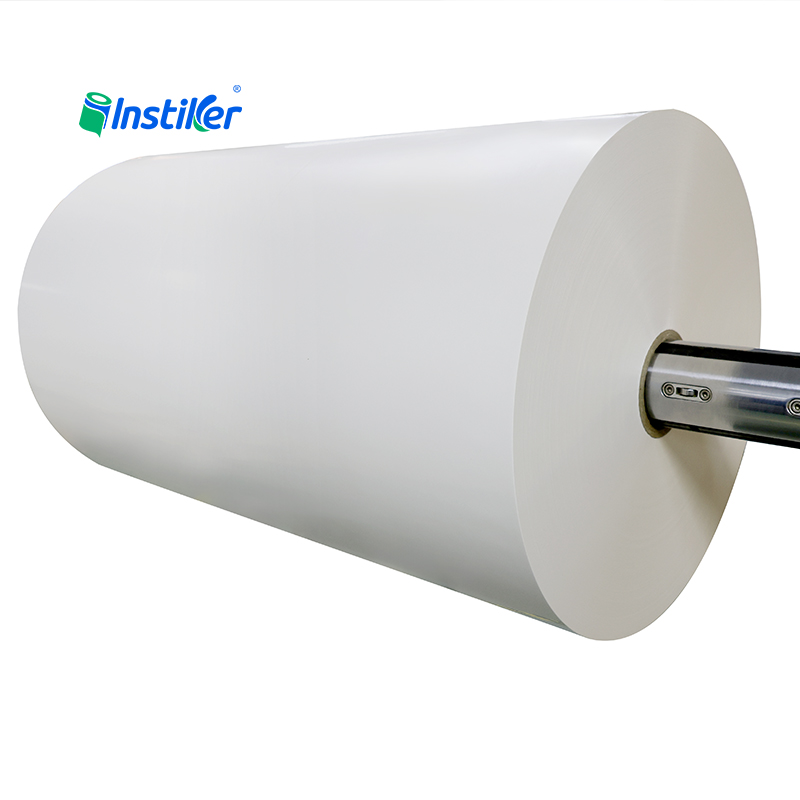 85μ White PE Film Acrylic Adhesive 60g Glassine Liner Waterproof Labels for Industrial Outdoor Use
