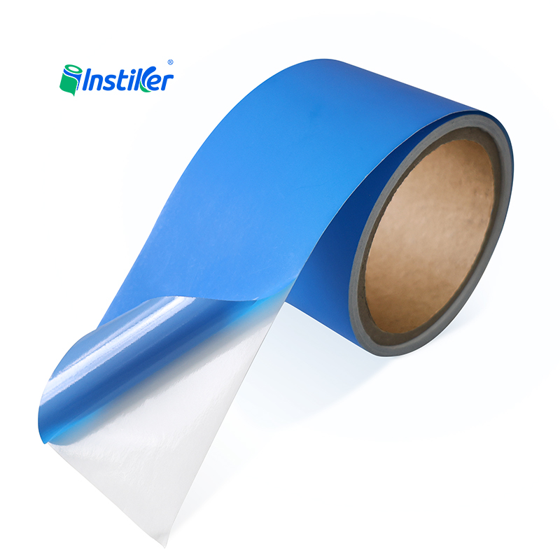 Matte Blue PET Non-Transferable Film – Weatherproof, Outdoor-Ready for Signage & Displays