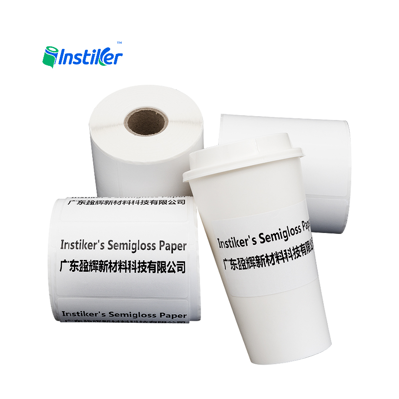 Semigloss Self - Adhesive Coated Label Paper