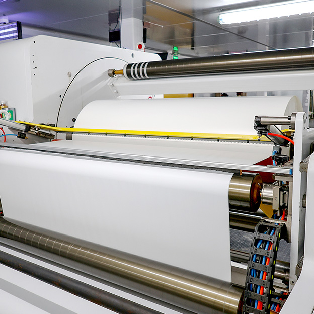 Factory PP PE PET PVC BOPP Vinyl Transparent Self Adhesive Sticker Label Paper Jumbo Roll