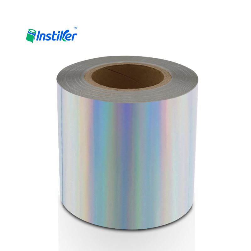 Wholesale of High Quality 50μ Laser Holographic Bopp Acrylic 60g White Glassine