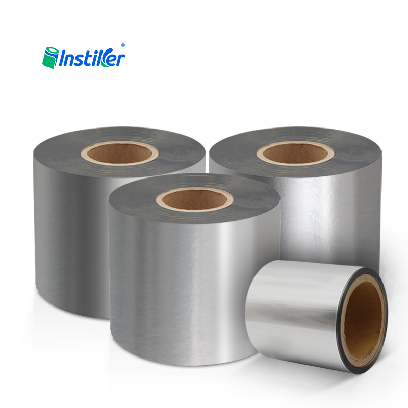 Wholesale of High Quality 50μ Silver BOPP Acrylic 60g White Glassine