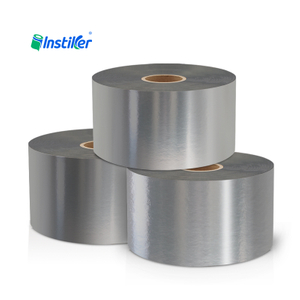 Scratch-Resistant High Tensile Strength Glossy Silver BOPP White Glassine Self Adhesive Labels Roll