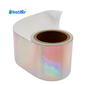 Best-Selling 80g Laser Holographic Self Adhesive Paper Jumbo Roll for Label Printing