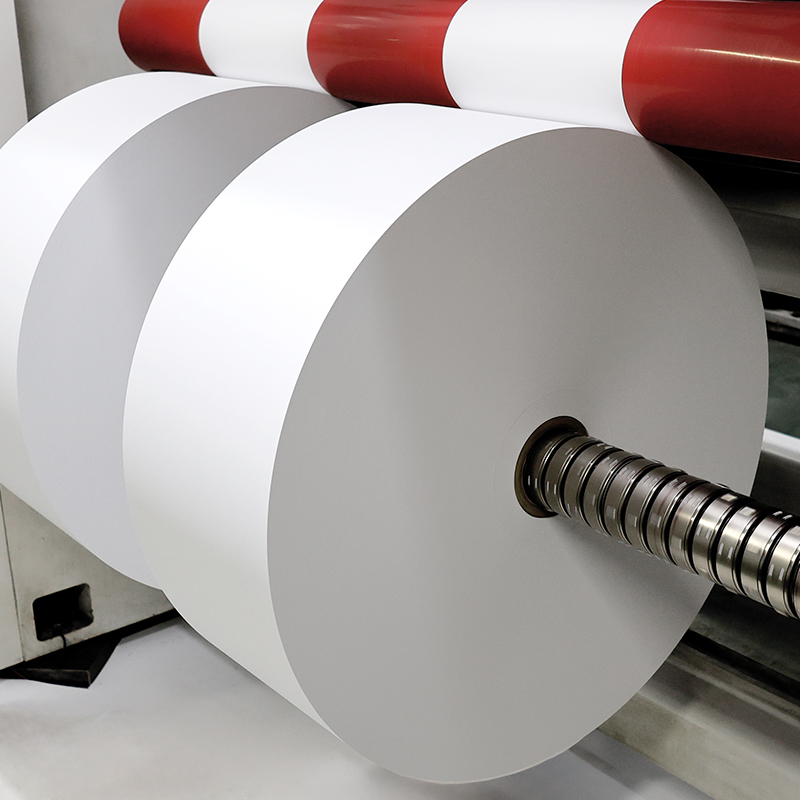 Eco-Friendly WoodFree Adhesive Label Materia with Release Liner