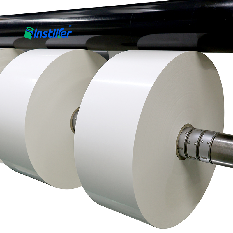 50mic Gloss White BOPP Pressure-Sensitive Label Material