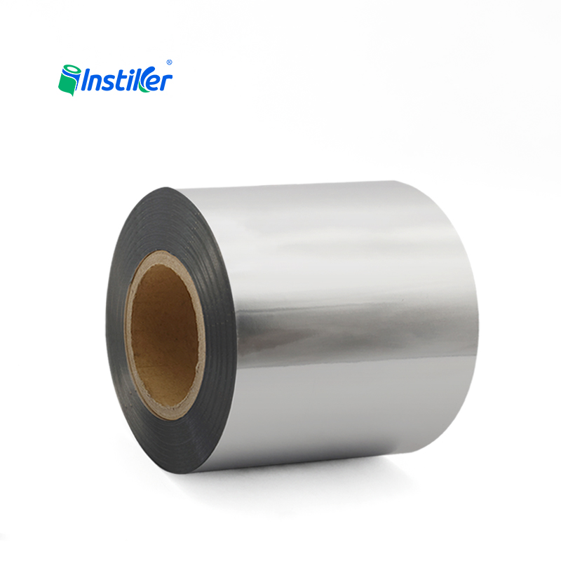 Silver BOPP Self - Adhesive Printing Material with PET Liner