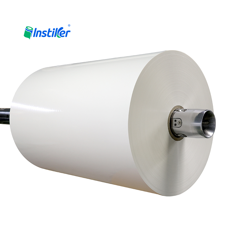 50mic Transparent PET Self Adhesive Label Roll