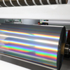 Wide Range of Application Laser Holographic Paper Acrylic Adhesive Sticker White Glassine Liner Rolls