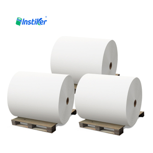 Matte/Glossy White Synthetic PP Adhesive Paper Film Label Sticker Paper Jumbo Rolls