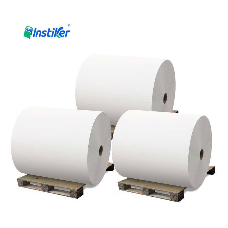 Wholesale of High Quality 75μ Matt White PP Acrylic 60g White Glassine
