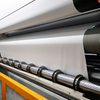 White/Silver/Transparent Polyethylene PE Label Sticker Material Self Adhesive Paper Jumbo Roll
