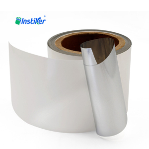Thermal White PP Film Sticker Water Glue with Glassine Release Paper Label Rolls