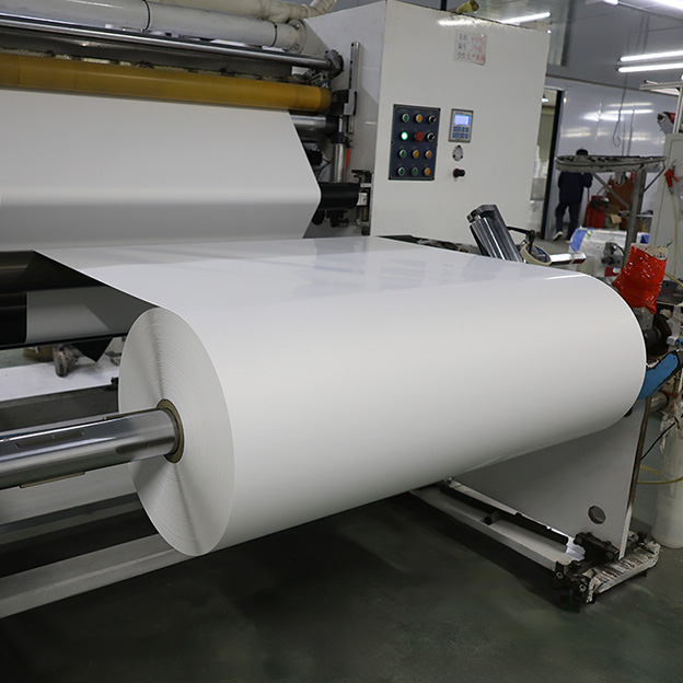Wholesale of High Quality 54μ Matte White PP Solvent 60g White Glassine