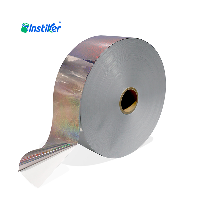 Wholesale Laser Holographic Paper Metallic Shine Gift Wrapping Cosmetic Box Decoration