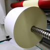 Long-Term Preservation TOP Thermal Paper Arylic Yellow Glassine Label Machine Sticker Jumbo Roll