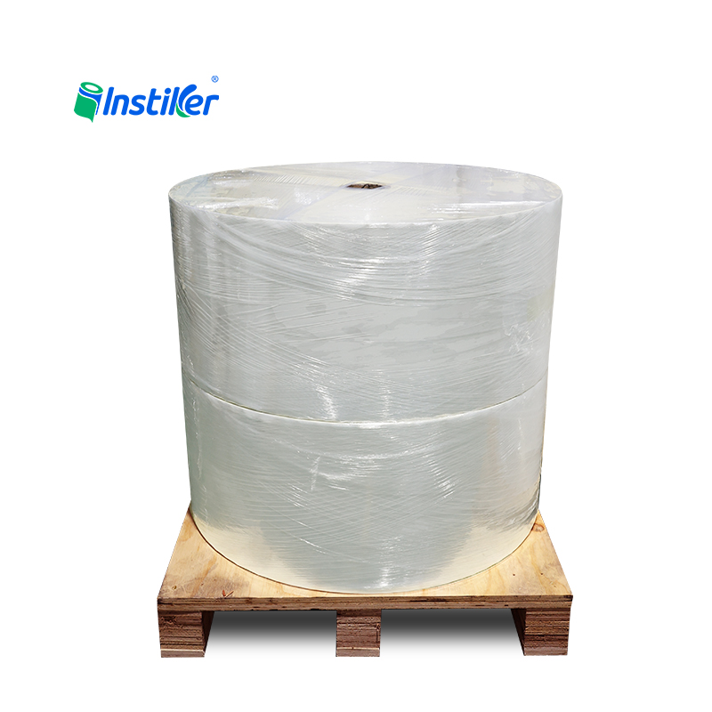 Jumbo Roll of Transparent PE Printing Material for Labels