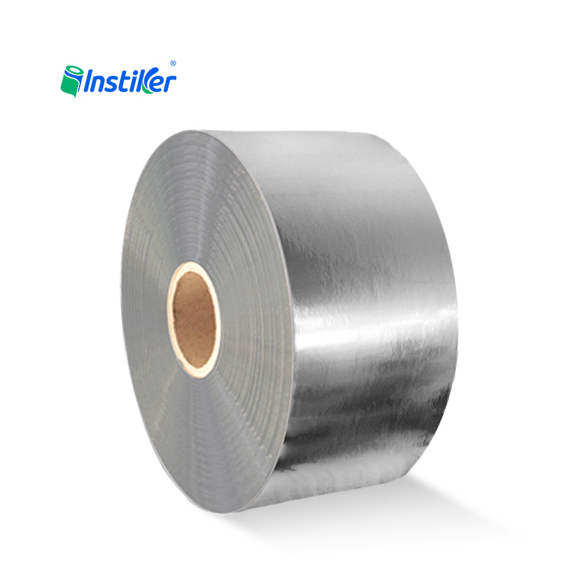 Bright Silver Paper White Glassine Self-Adhesive Paper
