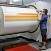 Factory PP PE PET PVC BOPP Vinyl Transparent Self Adhesive Sticker Label Paper Jumbo Roll