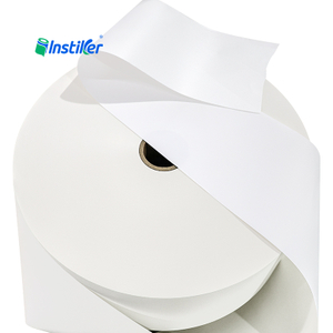 Custom Service Matt White PP Acrylic Adhesive Paper Film Jumbo Roll