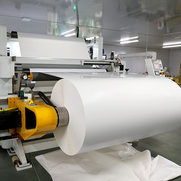 Matte/Glossy White Synthetic PP Adhesive Paper Film Label Sticker Paper Jumbo Rolls