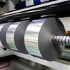 UV Resistant Silver BOPP Film Self Adhesive Sticker Label Material Jumbo Rolls
