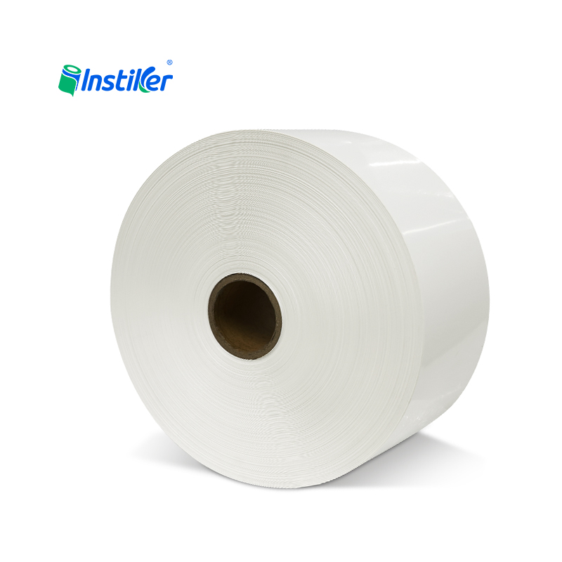 Wholesale of High Quality 60u Gloss White PP Solvent 60g White Glassine