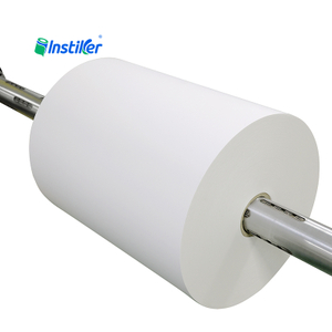 Water Resistance Thermal ECO Paper Stickers Hotmelt Adhesive Label with Glassine Liner