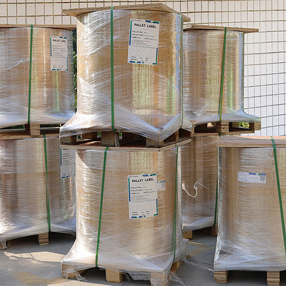 Kraft Paper Label Jumbo Roll 70g Brown Kraft Paper Self Adhesive Label Kraft Jumbo Roll Acrylic Label Materials Roll