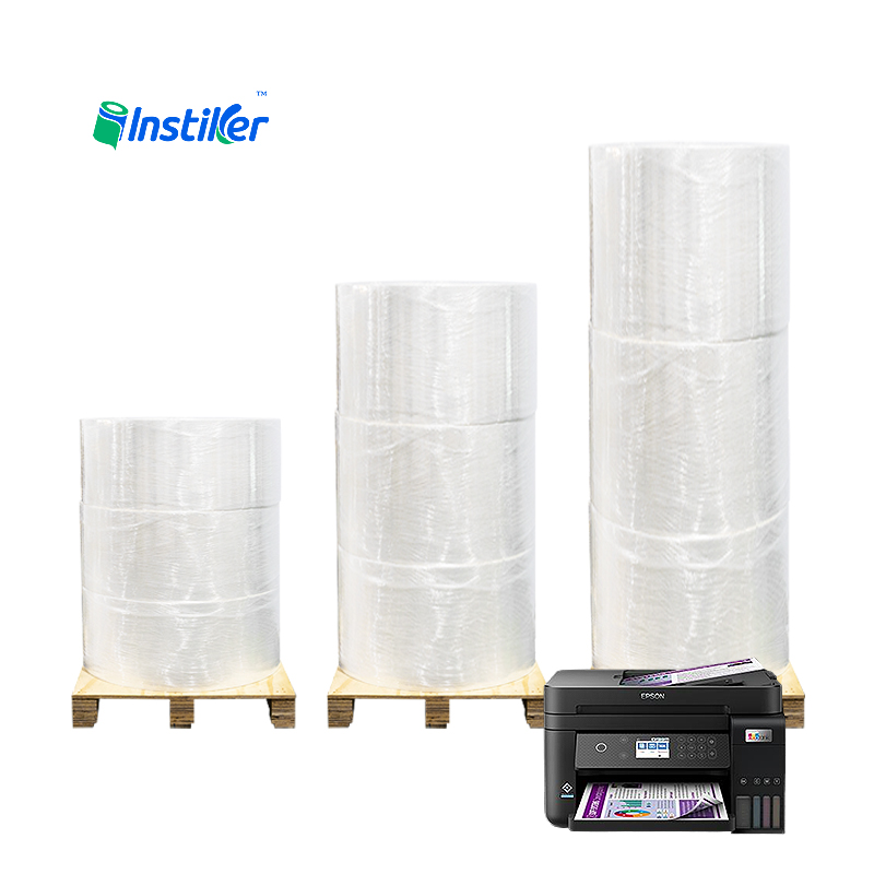 Adhesive Material Coated Paper for Printing 80g Semigloss Paper Label Material Jumbo Roll