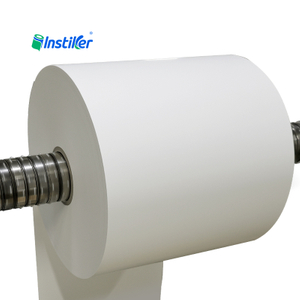 Waterproof Oil-proof Thermal Transfer Printing White Matt PP Self Adhesive Sticker Jumbo Roll