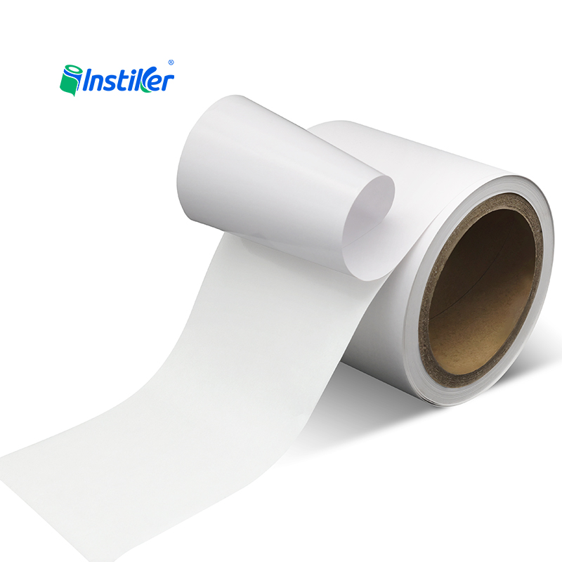 Eco-Friendly WoodFree Adhesive Label Materia with Release Liner