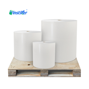 Custom White Gloss/Matt PP Film Inkjet Label Sticker Continuous High Glossy Bopp Label Roll for Inkjet Printer Label Roll