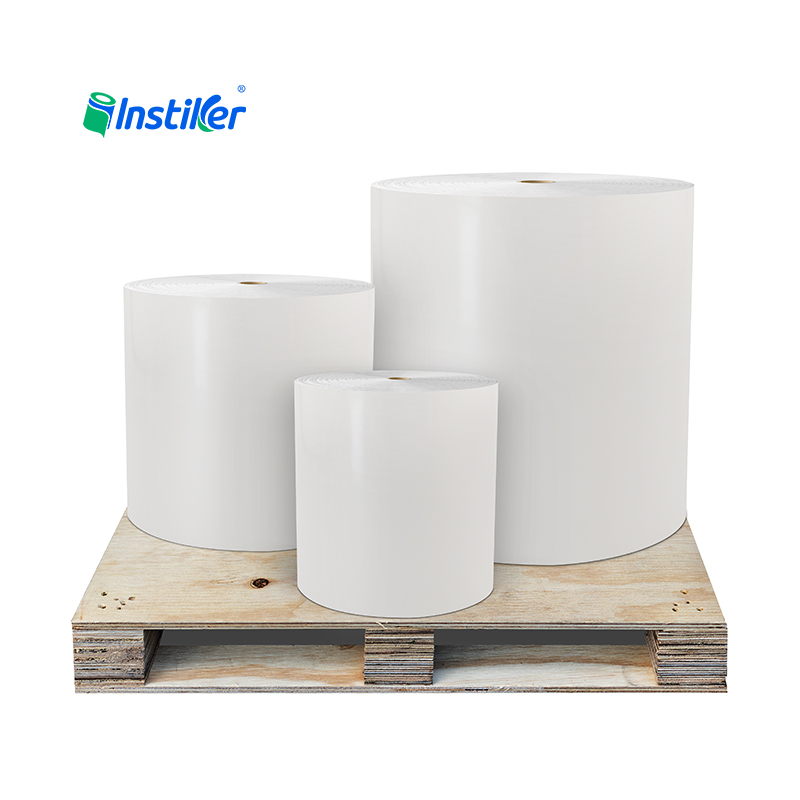 Wholesale of High Quality 50μ Gloss White BOPP Acrylic 60g White Glassine