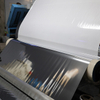 White/Silver/Transparent Polyethylene PE Label Sticker Material Self Adhesive Paper Jumbo Roll