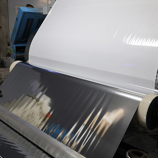 White/Silver/Transparent Polyethylene PE Label Sticker Material Self Adhesive Paper Jumbo Roll