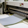 Metallic Matt Silver PET Film Solvent Acrylic Adhesive Label With Yellow Release Paper Sticker