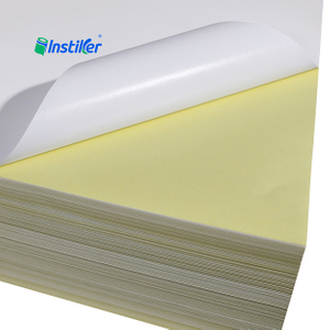 80g Semigloss Paper with Acrylic Self-adhesive Coated Adhesive Paper