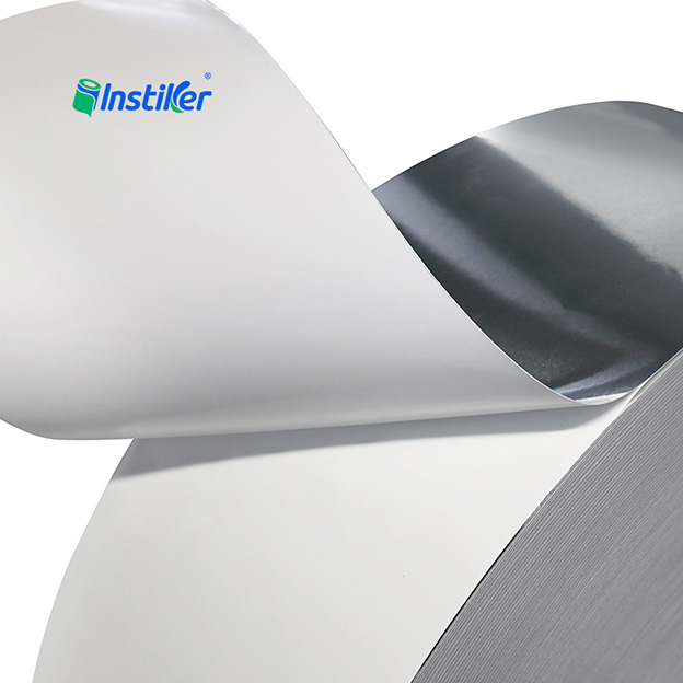 UV Inkjet Print Glossy Silver semigloss Paper Adhesive Self Adhesive Paper