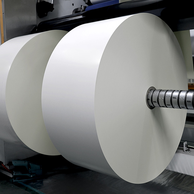 Wholesale of High Quality 80g Semi Gloss Self Adhesive Sticker Paper Raw Materials Label Jumbo Roll