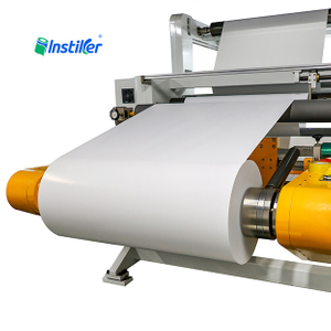 Adhesive Material Coated Paper for Printing 80g Semigloss Paper Label Material Jumbo Roll