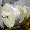 Heat Resistant Thermal Transfer Paper Water Base Adhesive Sticker with White Glassine Liner Rolls