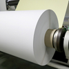 Heat Resistant Thermal Transfer Paper Water Base Adhesive Sticker with White Glassine Liner Rolls