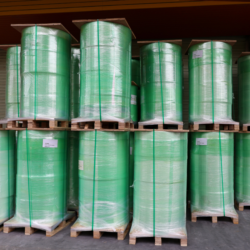 Thermal Self - Adhesive Barcode Label Jumbo Roll Paper