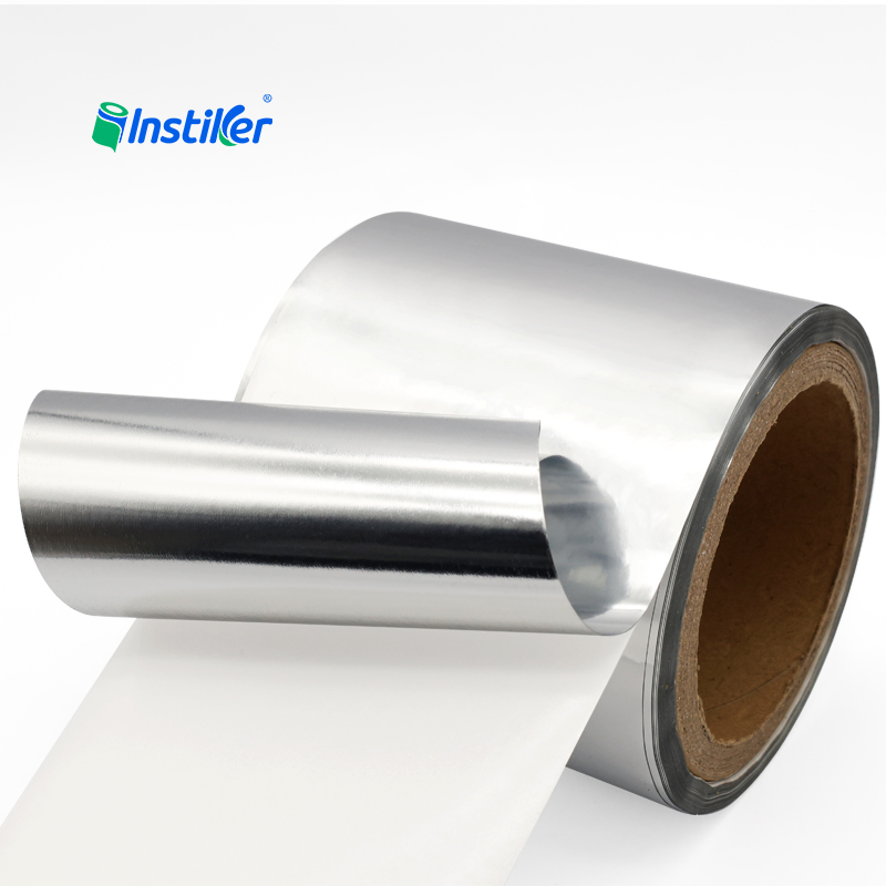 50mic Silver BOPP Self-Adhesive Label Material 